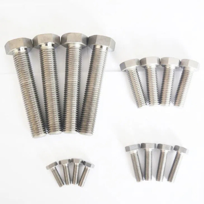 Dobra cena ASME ANSI B18.2.1 Gr2 Gr5 Titanowe śruby i matice Hex Head 1/4'-20 TPI 1' w Internecie