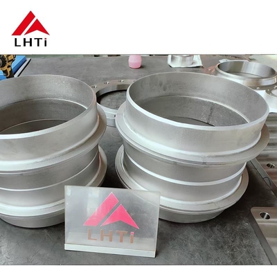 Dobra cena DIN86030 Titanium Hubbed Slip On Flanges Flat Flange RF FF Podniesiona twarz Ti Gr 2 Gr5 Gr7 w Internecie