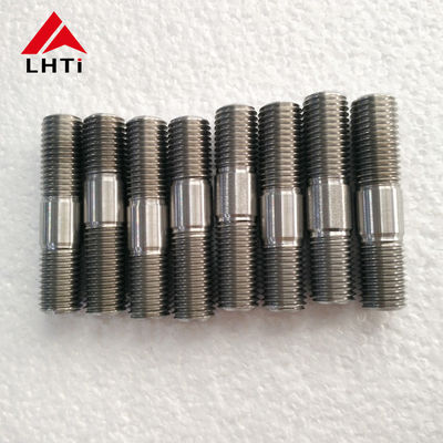 Dobra cena DIN 938 Gr2 Titanium Stud Bolt z DIN 934 Hex Nut M14 M18 M20 CNC Machined odporny na korozję w Internecie