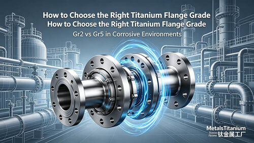 Najnowsze blogi firmy How to Choose the Right Titanium Flange Grade: Gr2 vs. Gr5 in Corrosive Environments