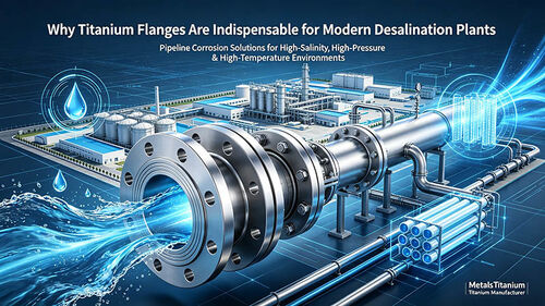 Najnowsze blogi firmy Why Titanium Flanges Are Indispensable in Modern Seawater Desalination Plants